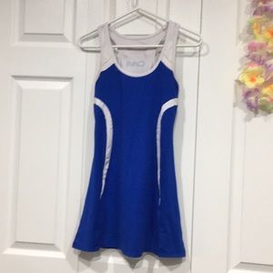 Blue tennis dress University of Delaware